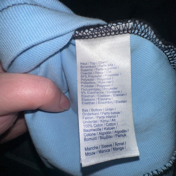 Lacoste Live Colorblock Polo Shirt XXL Black, Blue & Green Stylish Casual Wear - Picture 7 of 7